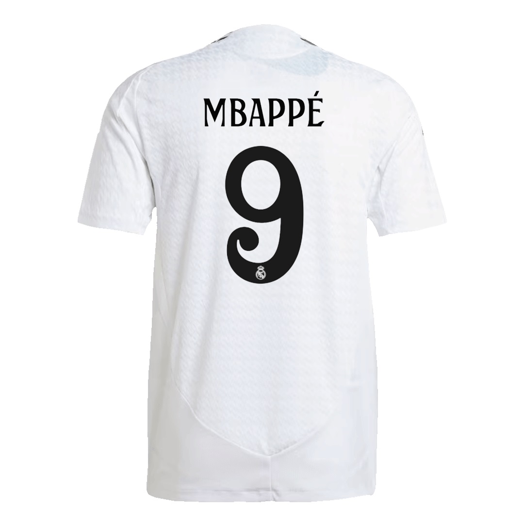 AAA Quality Real Madrid 24/25 Home MBAPPÉ #9 Jersey(Player)